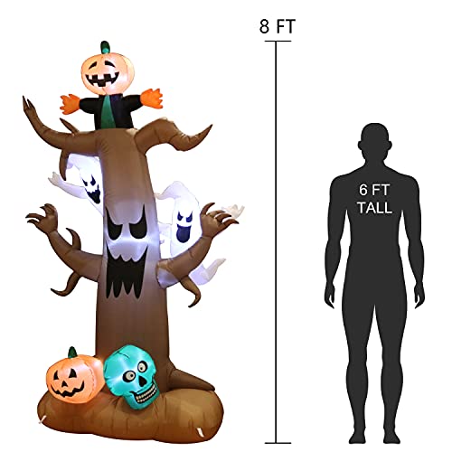 Inflatable Dead Tree, 8 FT - Halloween Decoration