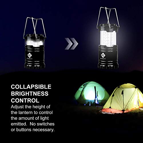 Camping Lantern Battery Powered Led Lights w/ AA Batteries