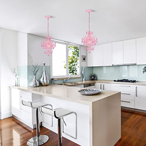 Small Vintage Crystals Chandeliers