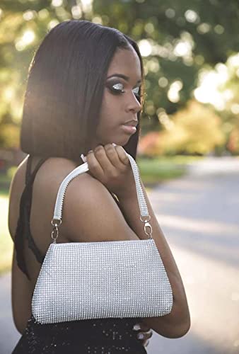 Rhinestone Clutch Purses for Women Bling Evening Bag