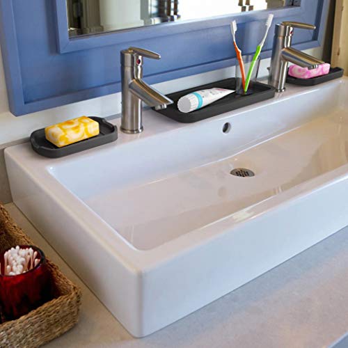 Sponges Holder - Kitchen Sink Organizer Silicone Tray