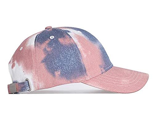 2-Pieces Tie-Dye Baseball-Cap for Women