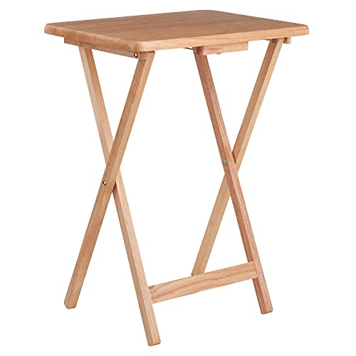 2-pc Set TV Table, Natural