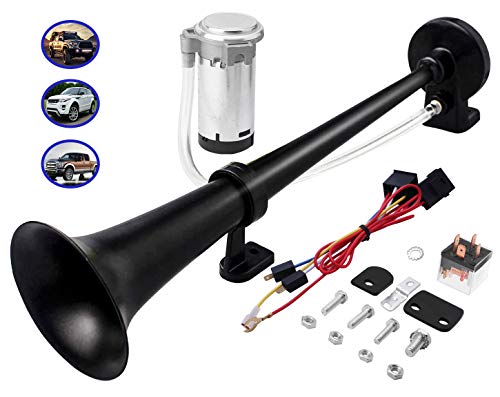 150DB Super Loud Train Horns Kit w/ 120 PSI Air Compressor for Truck, Car & Boats