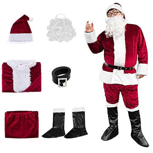 Christmas Santa Claus Costume Set