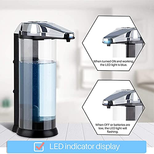 17oz / 500ml Premium Touchless Battery Operated Electric Automatic Soap Dispenser