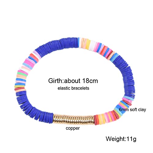 12pcs/set Heishi Bracelet for Women