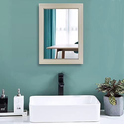 2PCS Farmhouse Frame Accent Wall Mirror (11"X15")