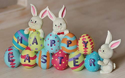 Happy Easter Figurine Tabletop Decoration