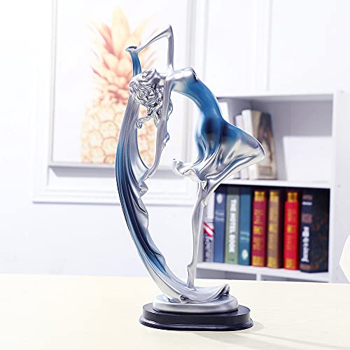 Elegant Ballerina Dancing Girl Statue Crafts Resin Decoration Creative Home Furnishings