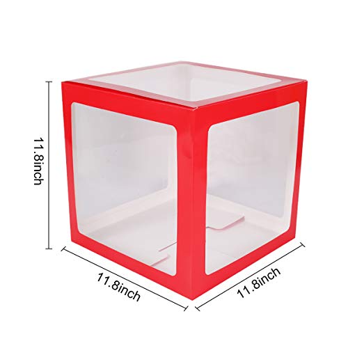 Transparent Joy Box  Blocks Christmas Decorations