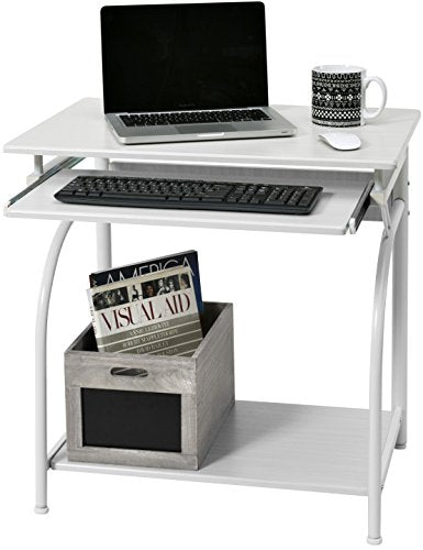 Computer Desk w/ Pullout Keyboard Tray