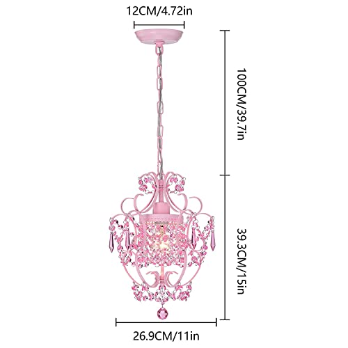 Small Vintage Crystals Chandeliers