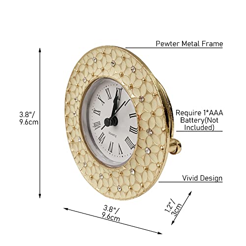 Decorative Mini Vintage Table Clock