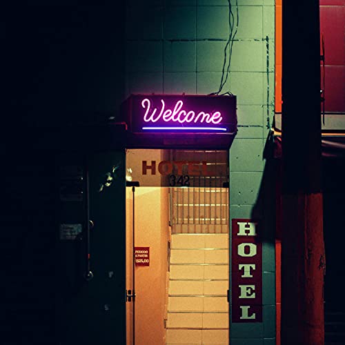 Welcome Neon Light Signs- Pink