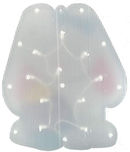 Easter Bunny Window Lighted Decoration 14.5” x 12”