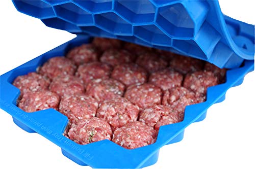 32 Meatball Making Tool, (1 oz Each), Deep Blue
