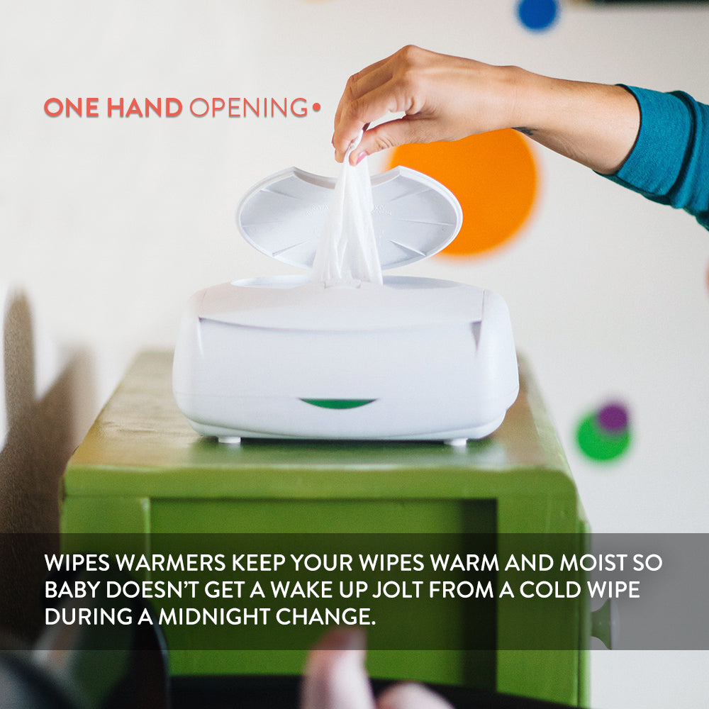 Ultimate Baby Wipe Warmer, White