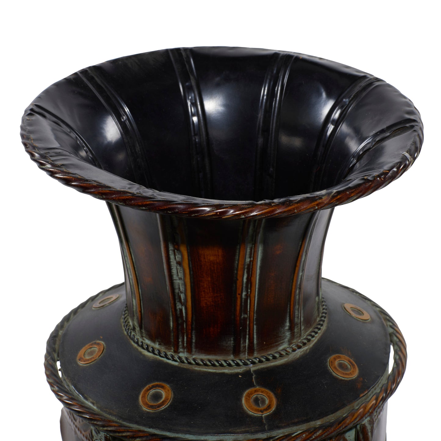 27 in RUSTIC Geometric Iron Tabletop