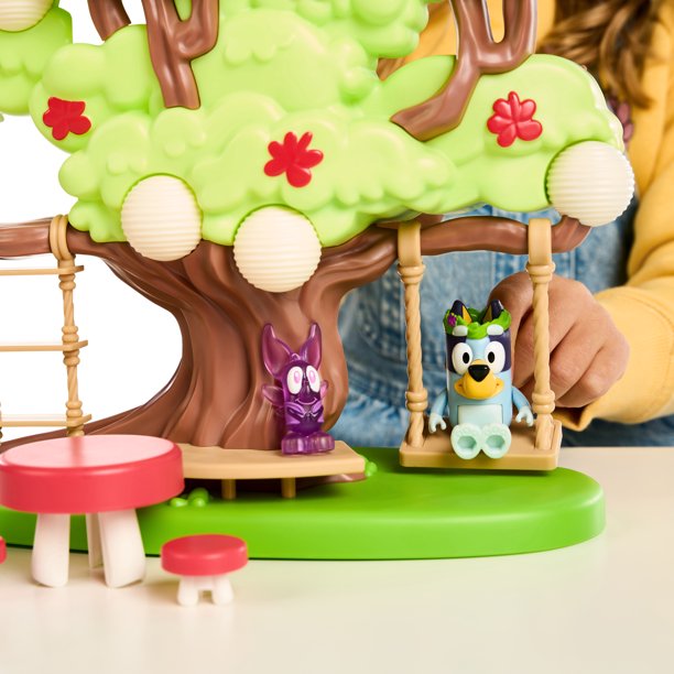 Tree Playset with Secret Hideaway, Flower Crown, Fairy Figures,& Accessories Toys for Kids