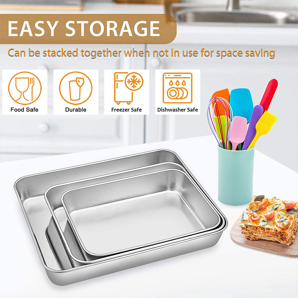 Baking Pans Set of 3