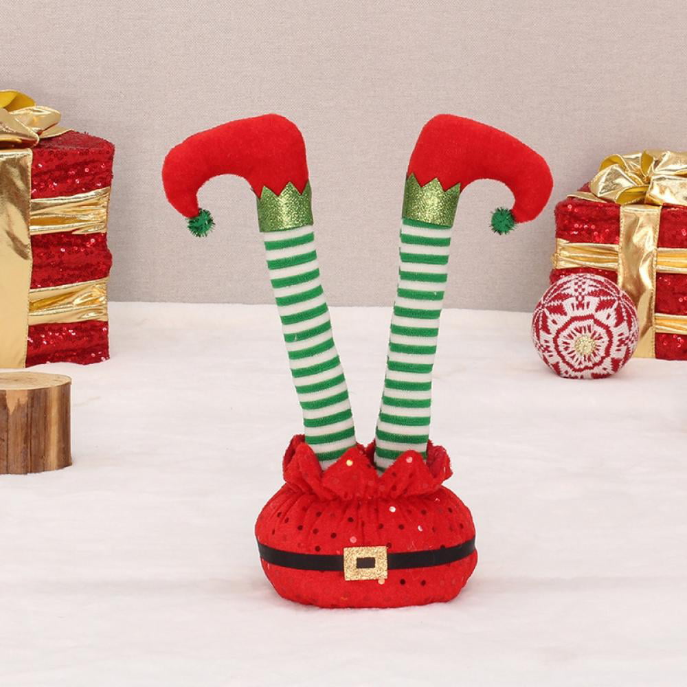 Elf Legs for Christmas Decorations,