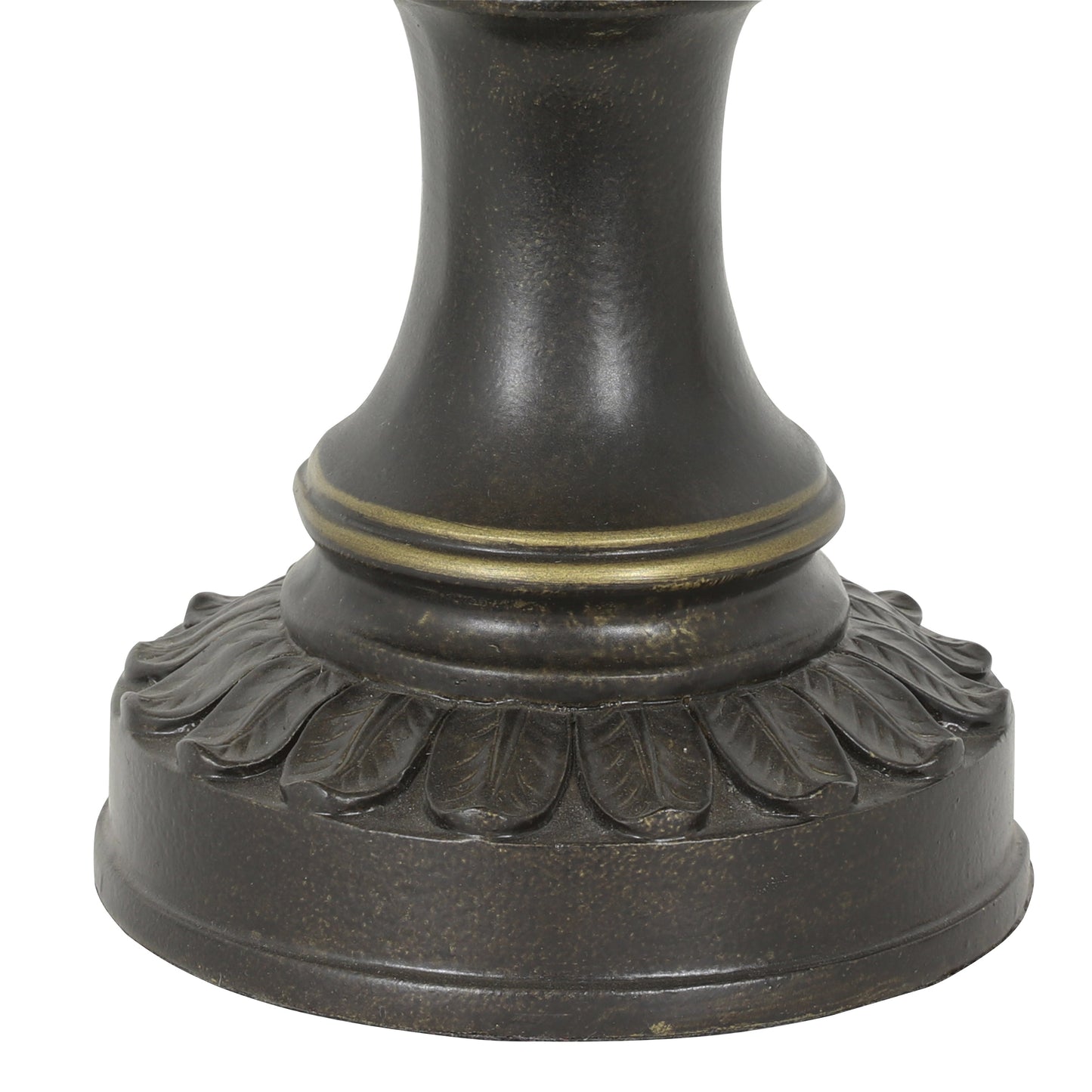 Marble Accent Table Lamp, Bronze Finish