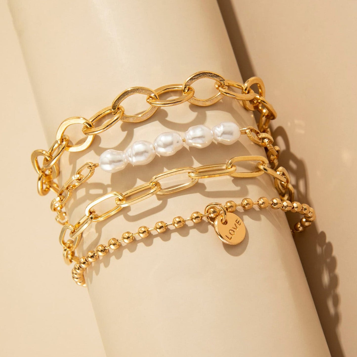 3Pcs Adjustable Women Bracelets