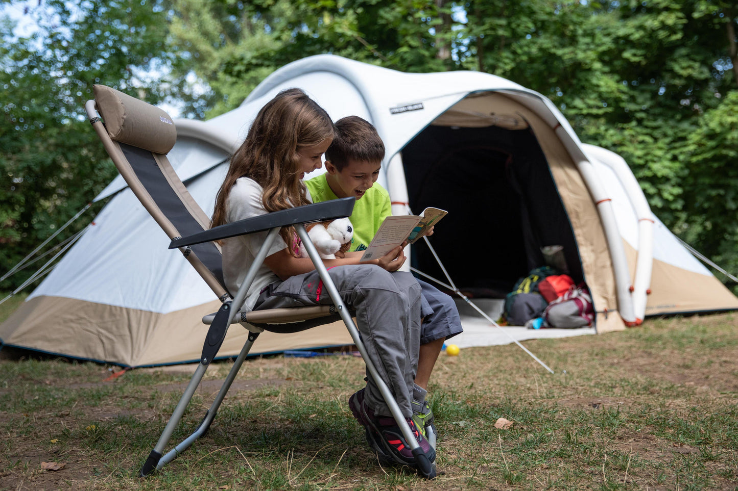 Reclinable Folding Camping Armchair