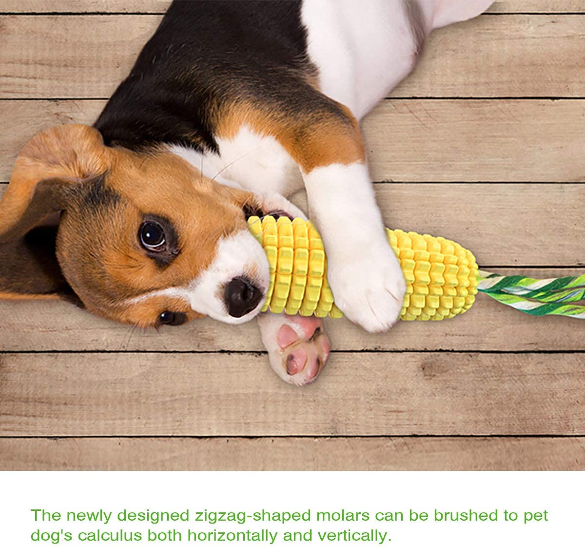 Dog Chew Toys for Aggressive Chewers, Indestructible Tough, Teeth Chew Corn Stick Toy