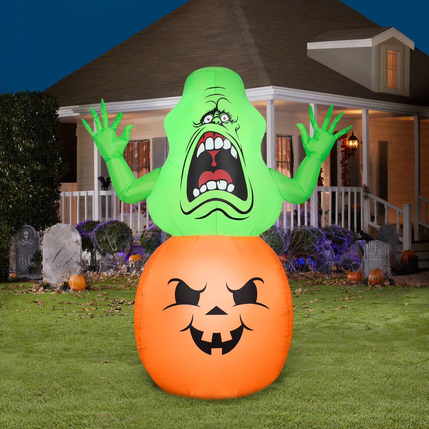 Inflatable Ghostbusters Marshmallow Man/Pumpkin for Halloween Decoration