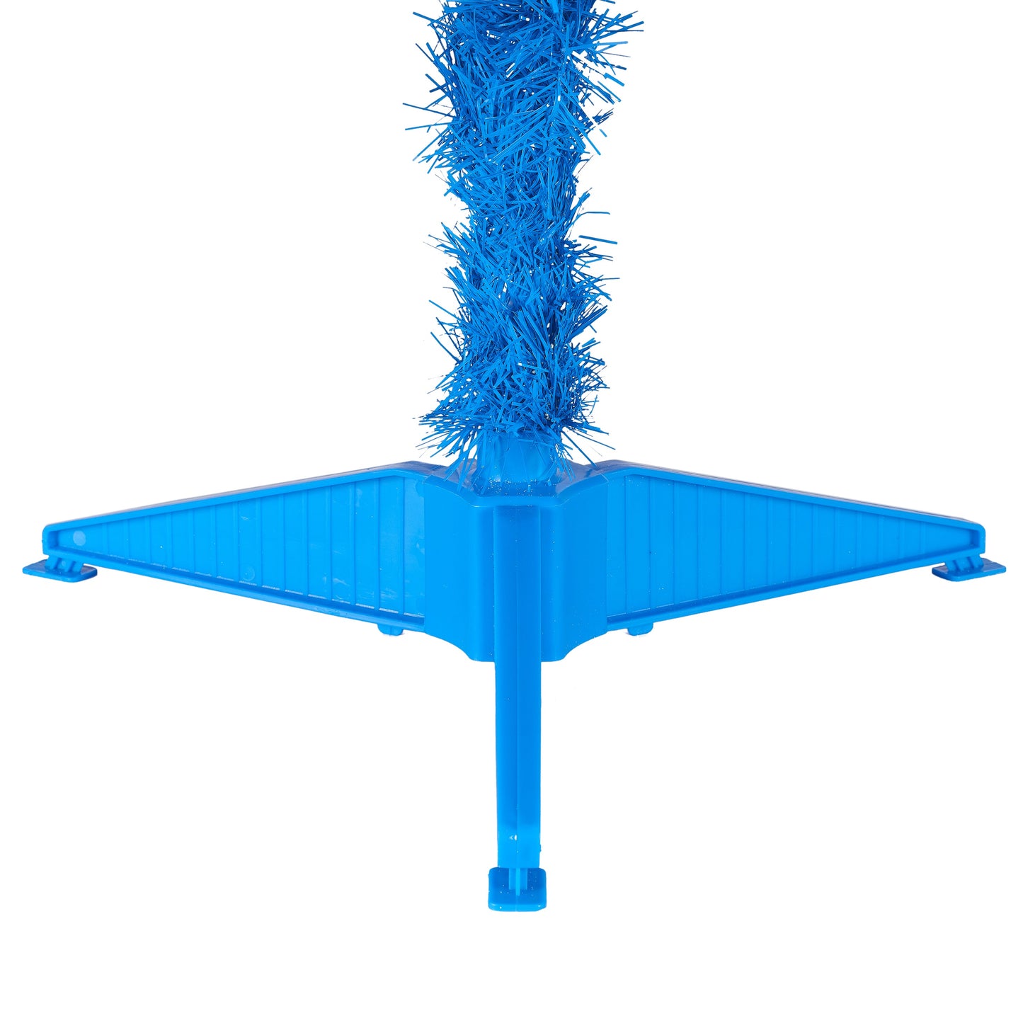 4ft Pre-Lit Blue Christmas Tree w/ 196 Branch Tips, Blue