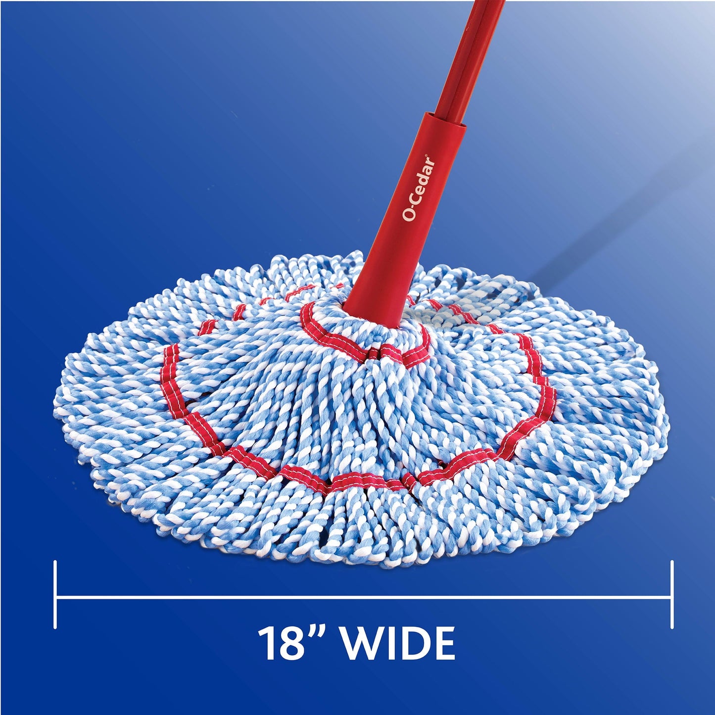 Microfiber Mop, Removes 99% of Bacteria w/ Just Water