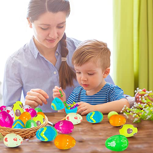 36 Pcs Colorful Easter Eggs Decorations