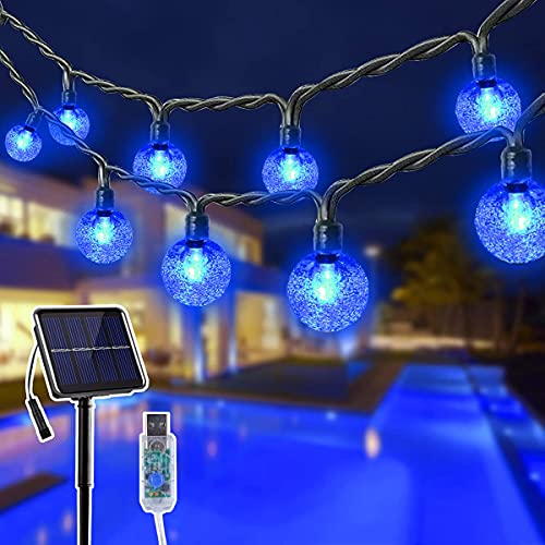 23ft 50 LED Globe Twinkle Fairy Lights for Garden Home Room Party (Solar powered)