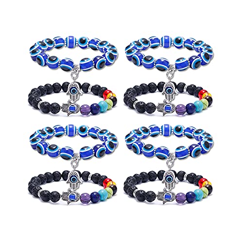 8PCS Evil Eye Hamsa Bracelet HOLIDAY BUNDLE DISCOUNT!