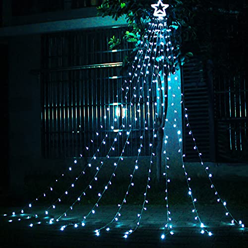 320 LEDs Christmas Decorations Star String Lights