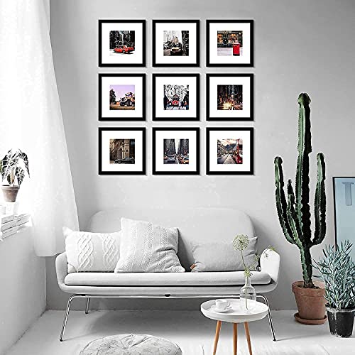 11 Pack Wooden Picture Frames 5x7 8x10 Gallery Wall Photo Frames Set