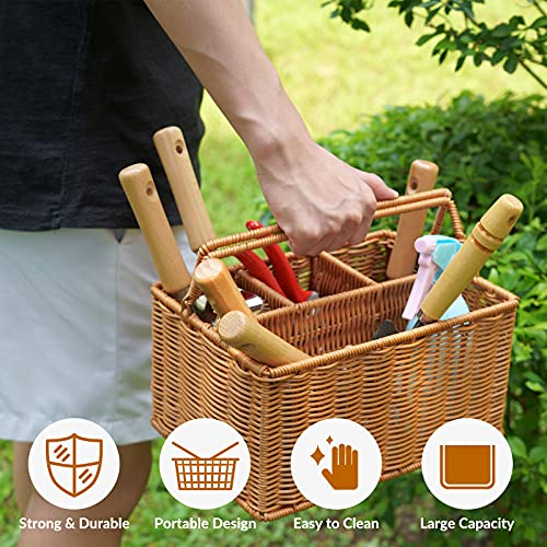 8 Piece Garden Tool Set w/ Basket