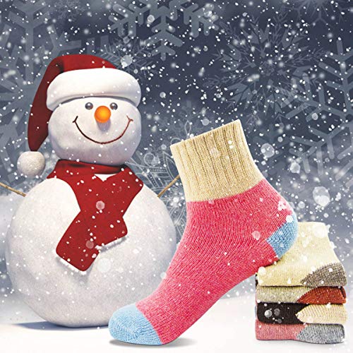 Cozy & Warm Thick Soft Wool Christmas Gift Winter Socks for Women