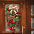 Christmas Wreath for Front Door Teardrop Swag w/ Merry Christmas Sign