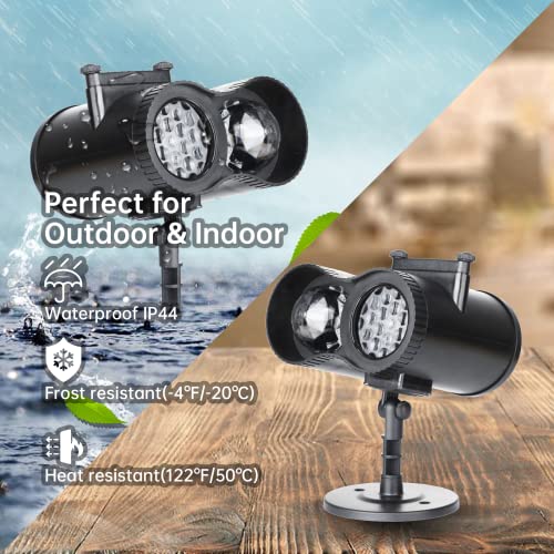 2-in-1 Halloween Christmas Projector Lights