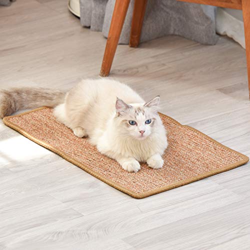 Horizontal Cat Floor Scratching Pad/Mat, Protect Carpets and Sofas