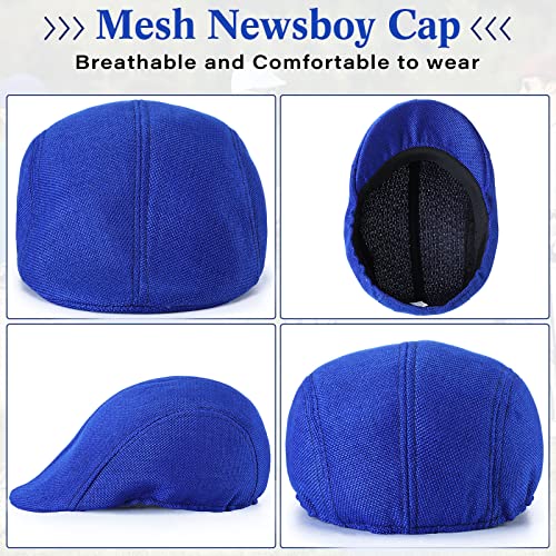 11 Pieces Men's Flat Cap Ivy Irish Hats