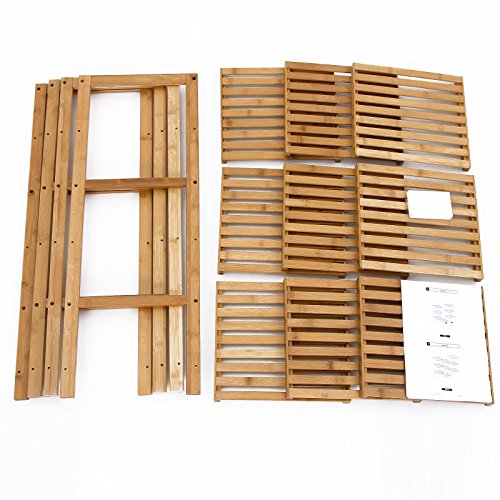 Bamboo Customizable Plant Stand Flower Pots Holder