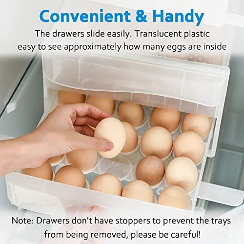 60 Grid Eggs Storage Container for Refrigerator