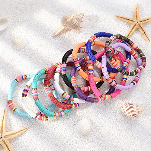 12pcs/set Heishi Bracelet for Women