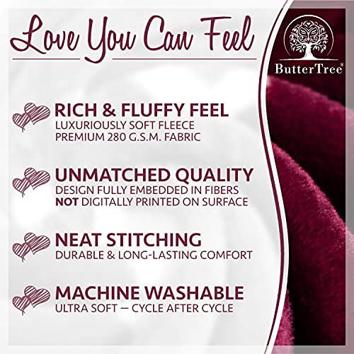 I Love You Mom Gift Blanket - Unique Mom Gifts for Valentines Day, Birthday, Mothers Day-60x 50"