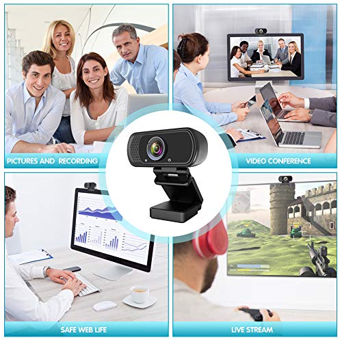 1080P Live Streaming Web Camera w/ Stereo Microphone