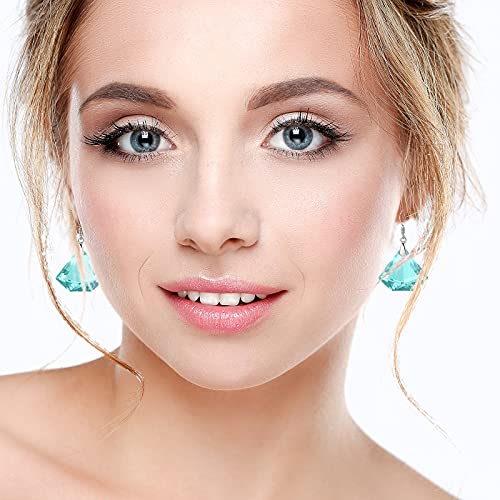 12 Pairs Crystal Dangle Earrings Set for Women